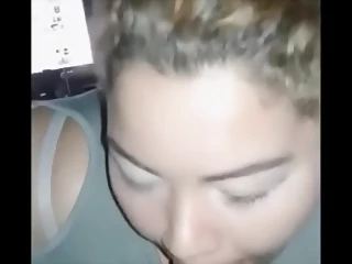 Young BBW Slut Brianna Giving Me Good Head In The Movie Theater Lol